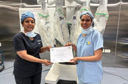 Successful Completion of 6-Month Laparoscopic Fellowship Program by Dr. Nohal Haneef