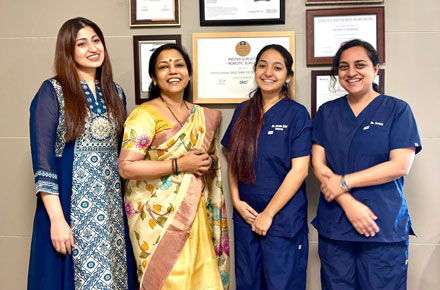 Dr. Jacqueline John on successfully completing 6-month Robotic Gynecology Fellowship UNder Dr Urmila Soman, Senior Consultant – Minimally Invasive & Robotic Gynecology, Aster Medcity