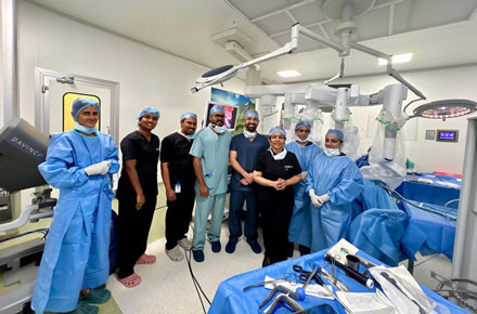 Happy to host Dr. George Paul – Apollo Adlux Hospital, on successfully completing his observership in Robotic Gynecology by Intuitive Surgical at Aster Medcity.